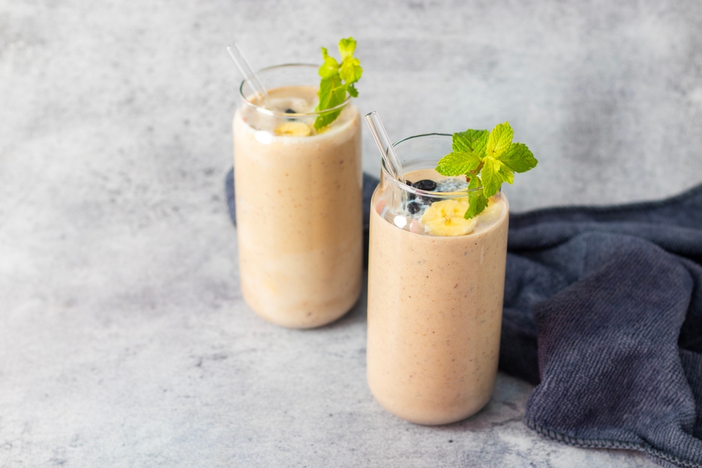 Adaptogen, smoothie, sağlık, stres, bitkisel, içecek