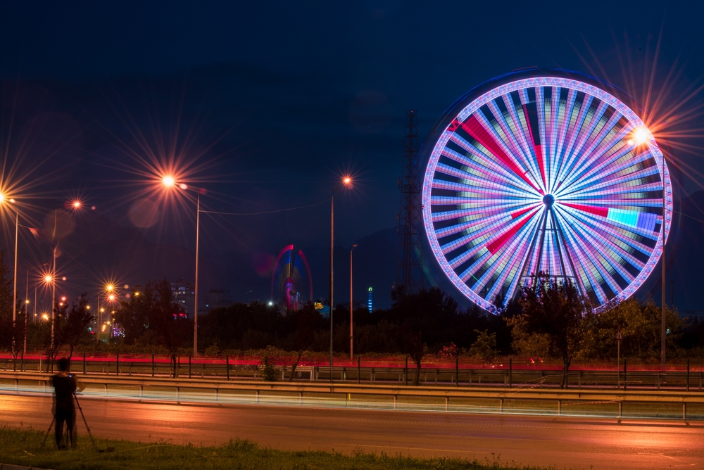 dönme dolap, lunapark, eğlence