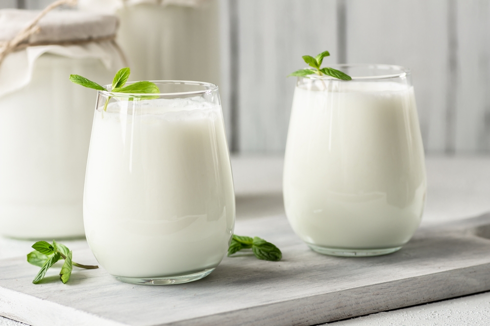 kefir, yoğurt, süt, içecek, organik, sağlık