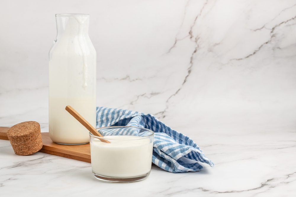 kefir, yoğurt, süt, içecek, organik, sağlık