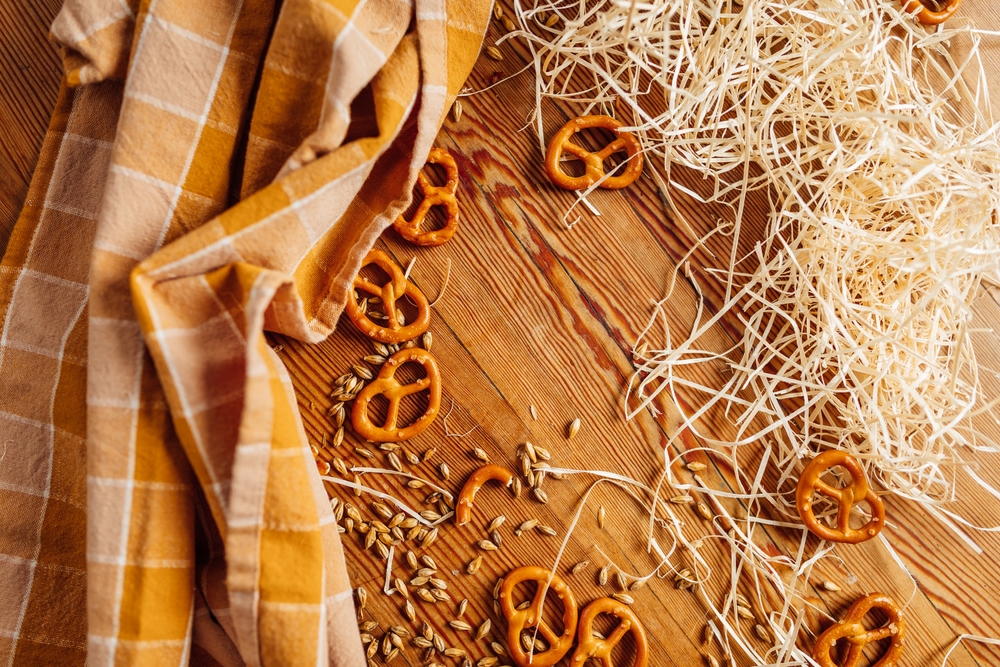 pretzel, tarif, lezzet, tatlı, tuzlu