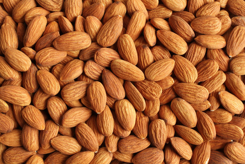 besin, beslenme, tok, yiyecek, badem