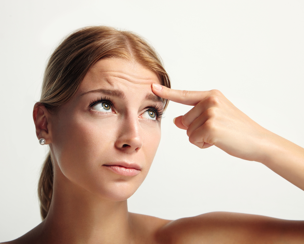 alın, cilt, yüz, sağlık, bakım, yaşlanma, belirti