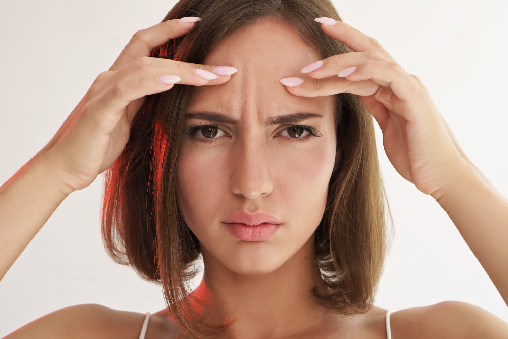 alın, cilt, yüz, sağlık, bakım, yaşlanma, belirti