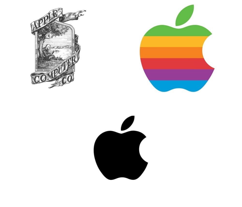 logo, marka, logotype, hikaye, tasarım, apple