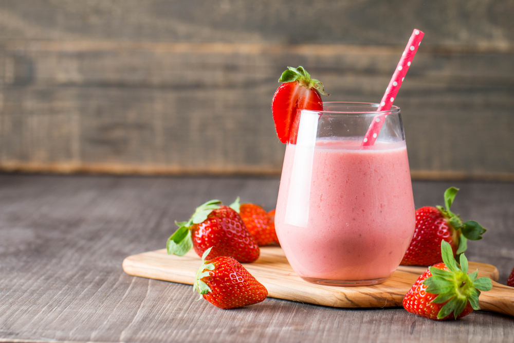 çocuk, smoothie, sağlık, sabah, dinç, uyku, çilek, smoothie