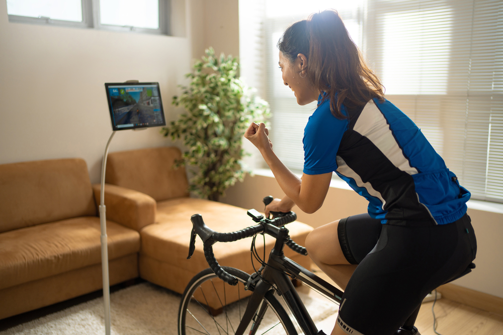 dijital, ev, spor, antrenman, online, yardımcı, asistan