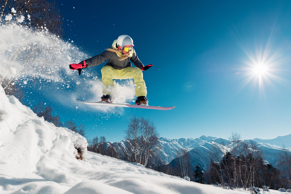 kayak, kış, spor, snowboard