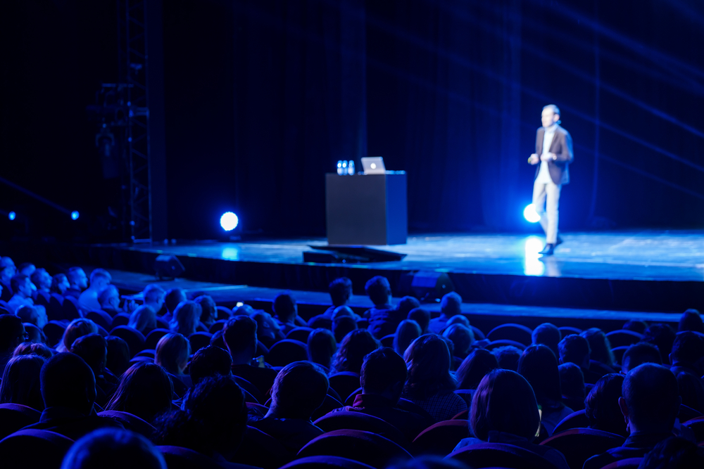 topluluk, konuşma, sahne, kalabalık, kişisel gelişim, yetenek