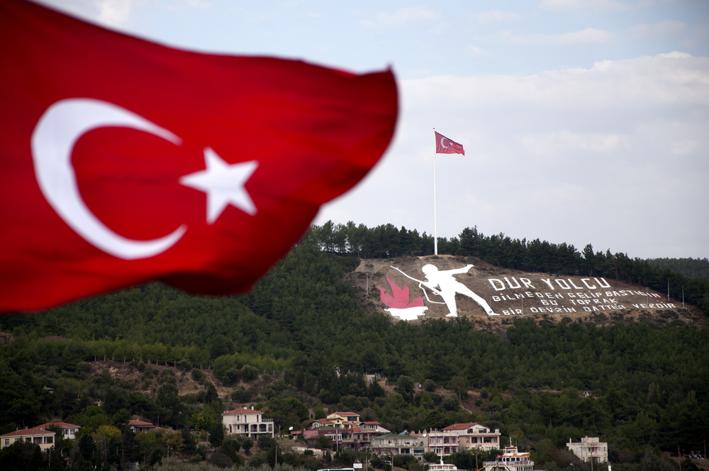 çanakkale, çanakkale boğazı, türk bayrağı