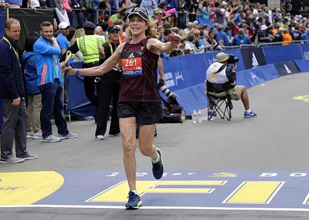 Katrine Switzer, Boston Maratonu, koşu