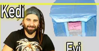 En kolay Kedi Evi Nasıl Yapılır?