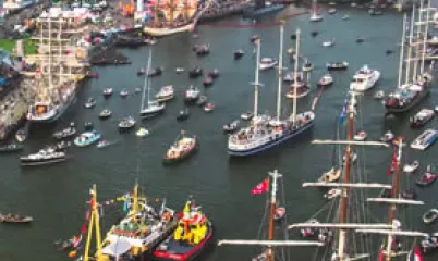 Amsterdam Limanı Timelapse