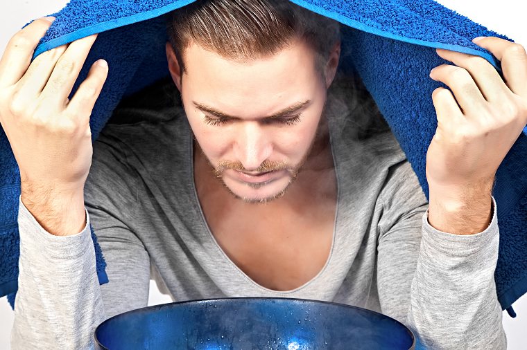 Burun Tıkanıklığına Buhar